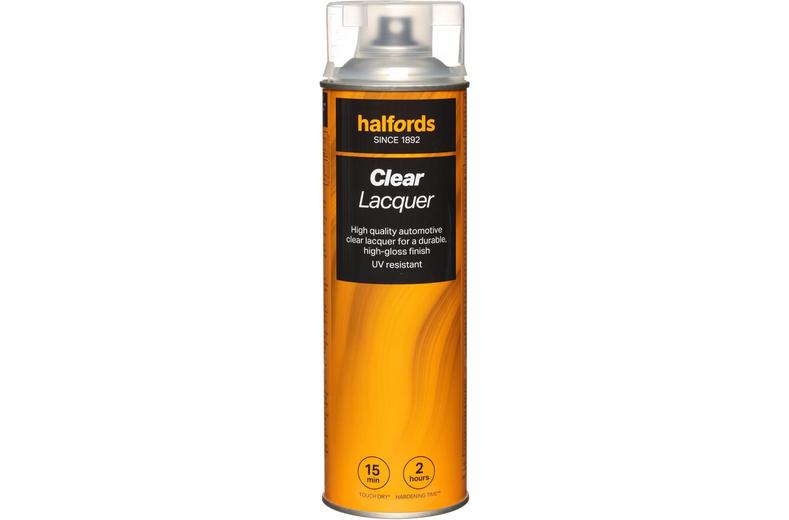 Halfords Clear Lacquer 500ml Halfords Clear Lacquer 500ml