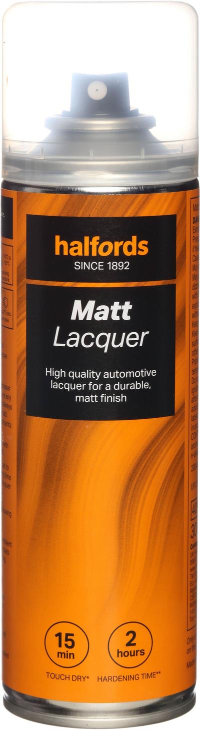 Halfords Matt Lacquer 300ml Halfords Matt Lacquer 300ml