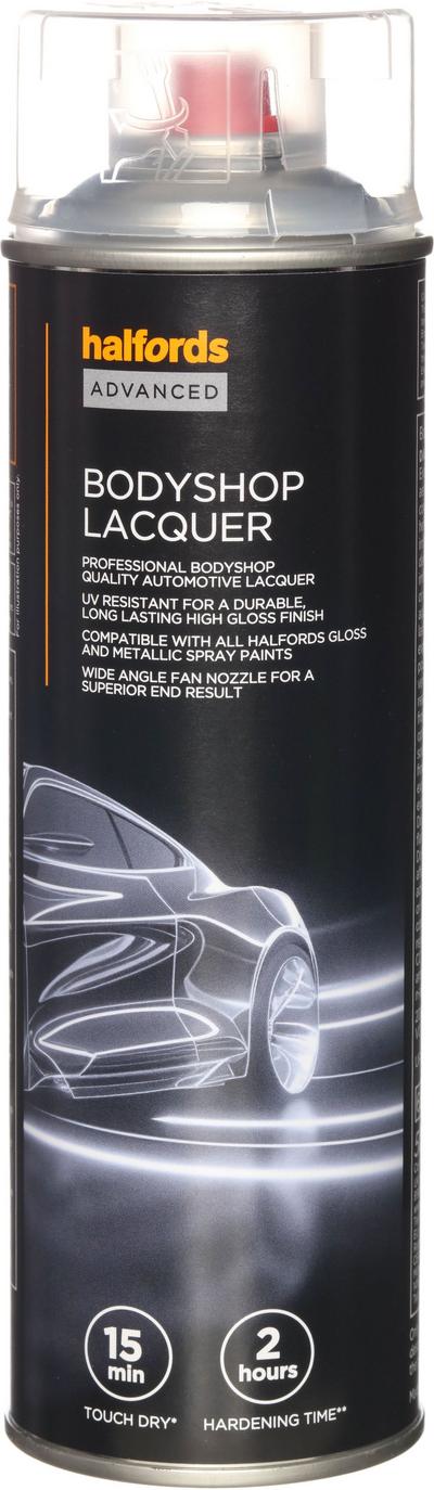 Halfords Bodyshop lacquer 500ml Halfords Bodyshop lacquer 500ml