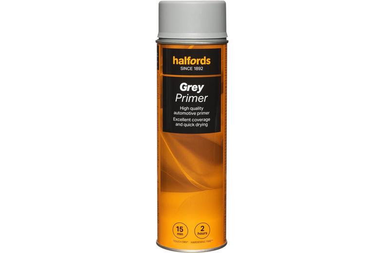 Halfords Grey Primer 500ml Halfords Grey Primer 500ml