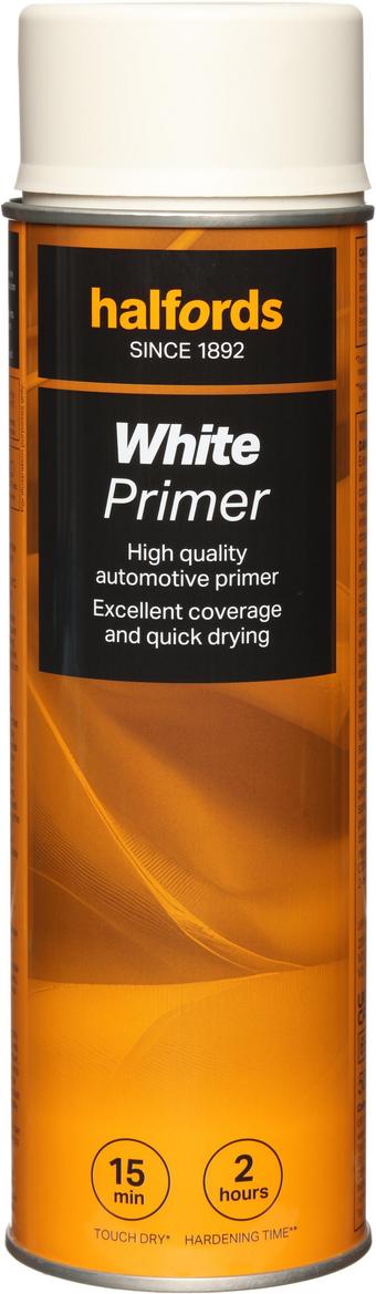 Halfords White Primer 500ml