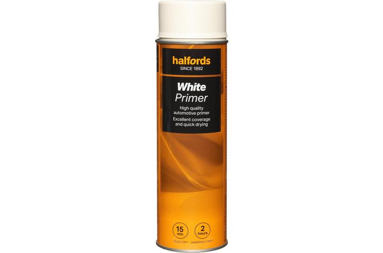 Halfords White Primer 500ml Halfords White Primer 500ml