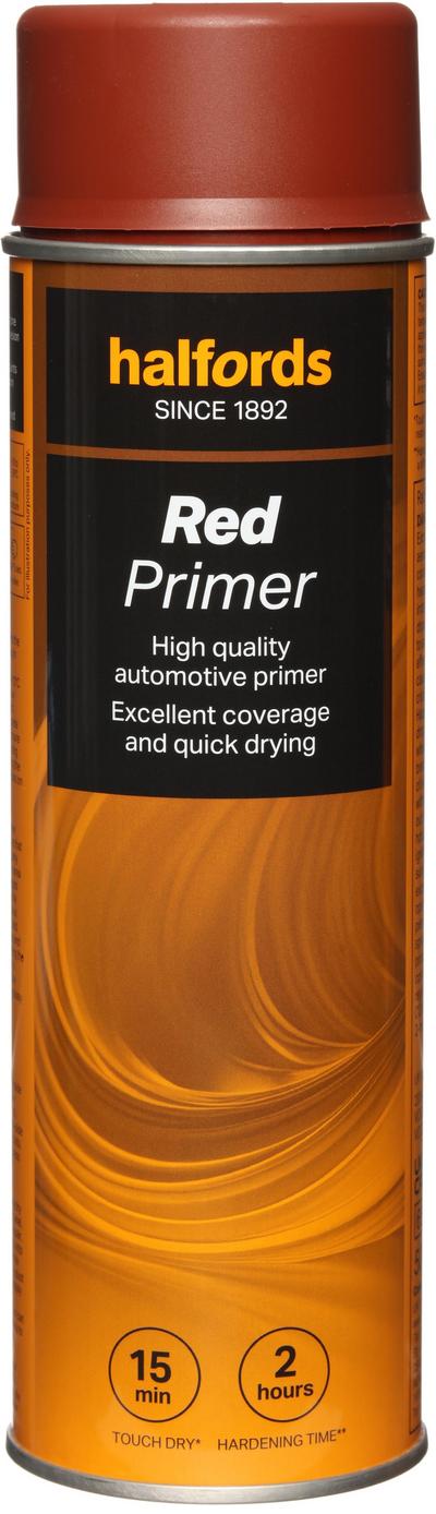 Halfords Red Primer 500ml Halfords Red Primer 500ml