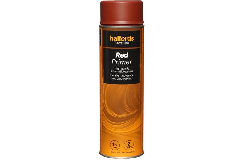 Halfords Red Primer 500ml Halfords Red Primer 500ml