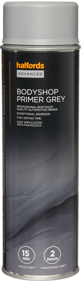 Halfords Bodyshop Primer Grey 500ml