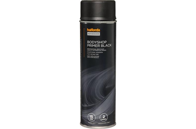 Halfords Bodyshop Primer Black 500ml Halfords Bodyshop Primer Black 500ml