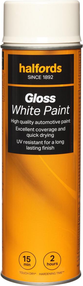 Halfords Gloss White 500ml