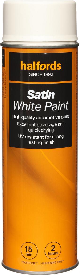 Halfords Satin White 500ml