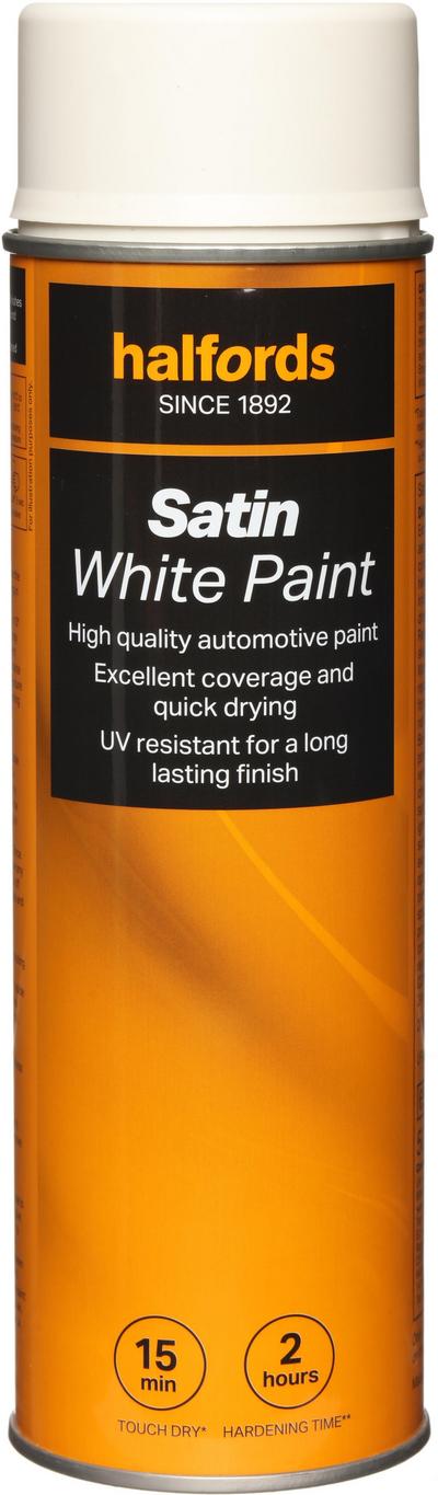 Halfords Satin White 500ml