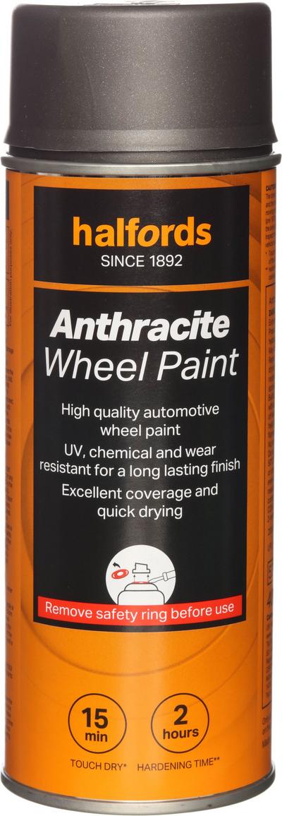 Halfords Wheel Paint Anthracite 400ml Halfords Wheel Paint Anthracite 400ml