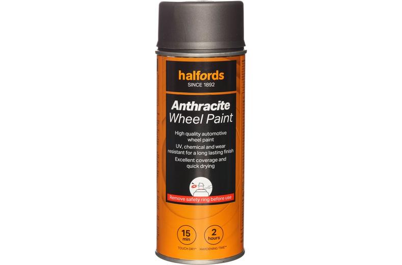 Halfords Wheel Paint Anthracite 400ml Halfords Wheel Paint Anthracite 400ml