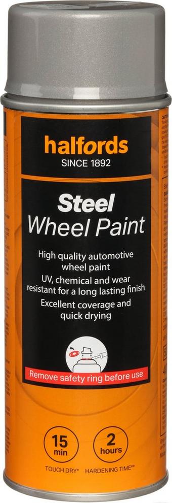 Halfords Wheel Paint Steel 400ml