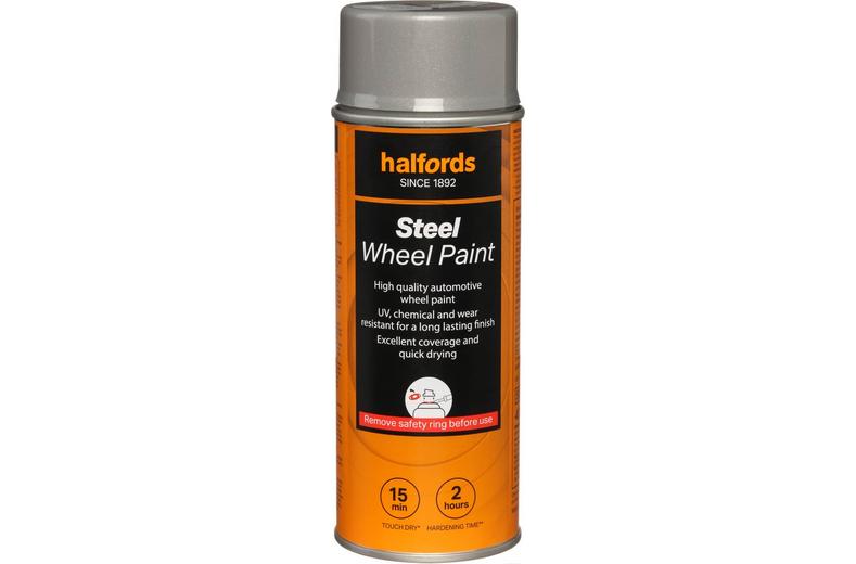 Halfords Wheel Paint Steel 400ml Halfords Wheel Paint Steel 400ml
