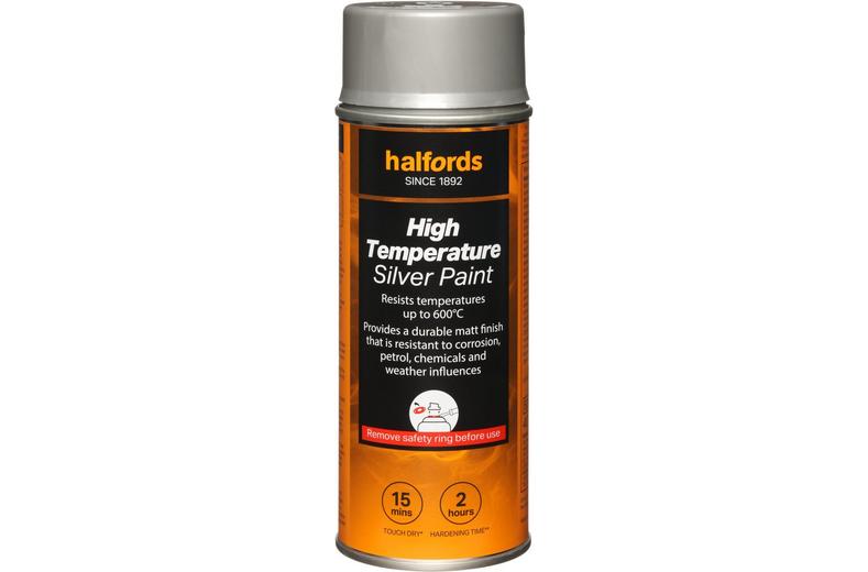 Halfords Very High Temp Paint Alum 400 ml Halfords Very High Temp Paint Alum 400 ml