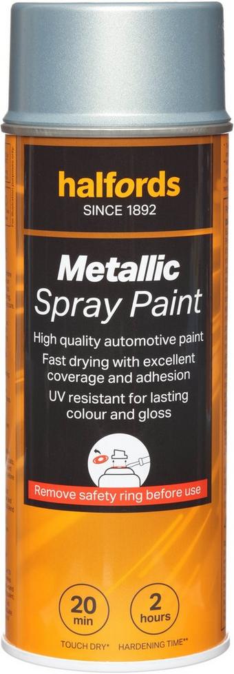 Halfords M3-660 Blue Metallic Car Spray Paint - 400ml