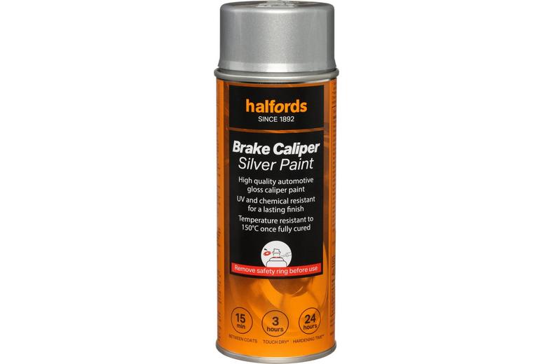 Halfords Silver Brake Caliper Paint 400ml Halfords Silver Brake Caliper Paint 400ml