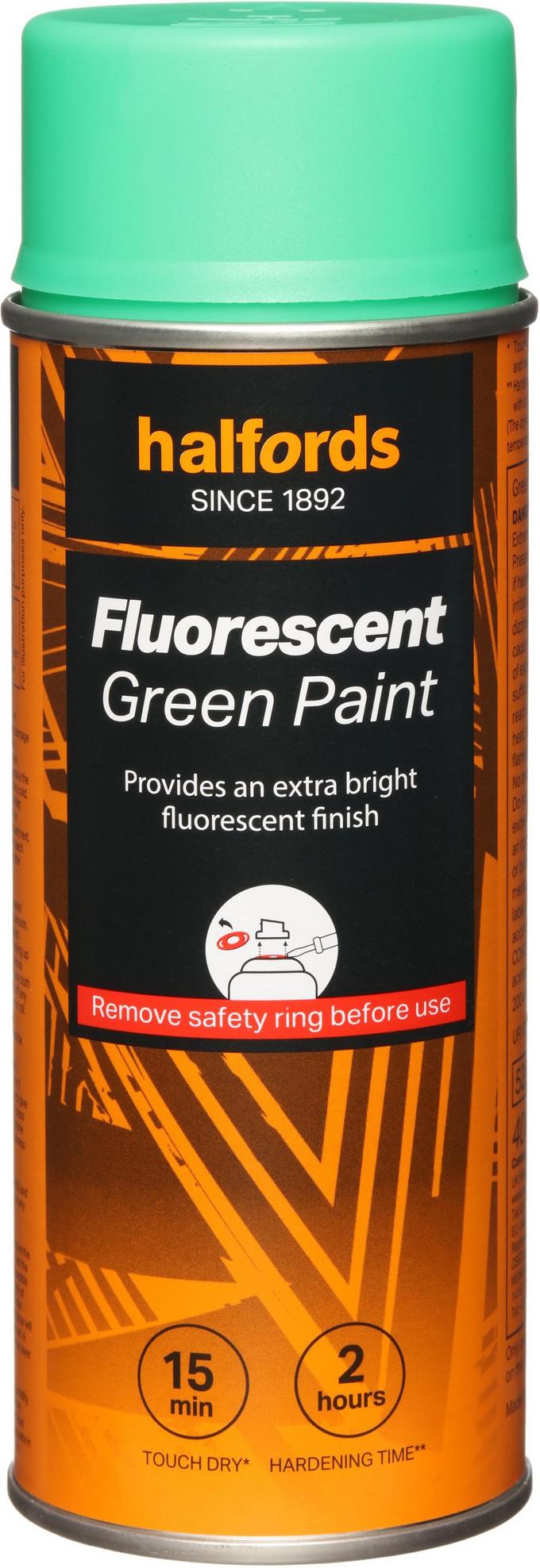 Halfords Fluorescent Paint Blue 400ml Halfords UK