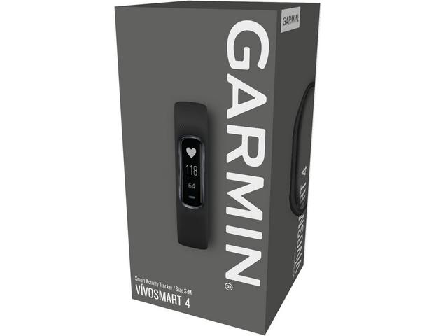 Garmin Vivosmart 4 Black - Small/Medium | Halfords UK