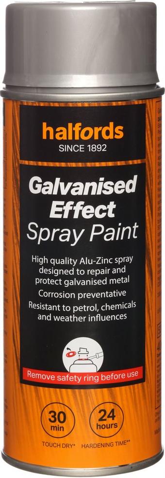 Halfords Galvanised Effect 400ml