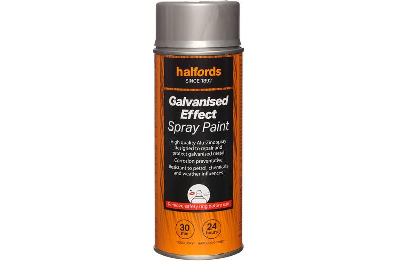 Halfords Galvanised Effect 400ml Halfords Galvanised Effect 400ml