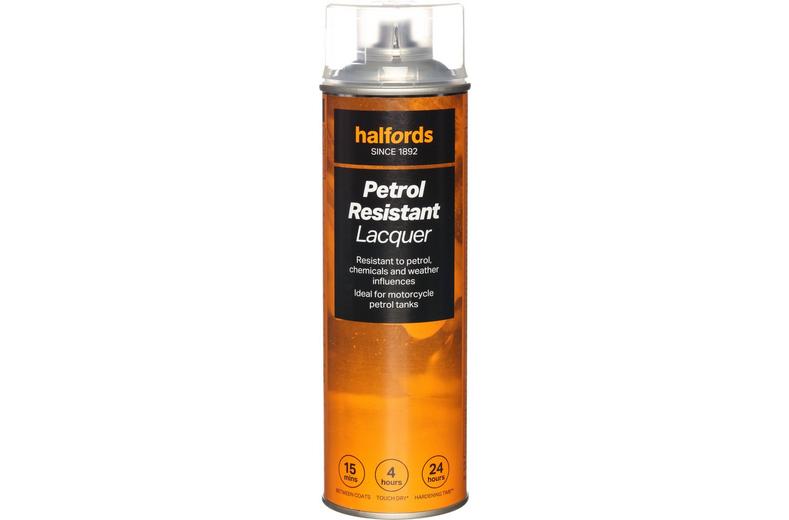 Halfords Petrol Resistant Lacquer 500 ml Halfords Petrol Resistant Lacquer 500 ml