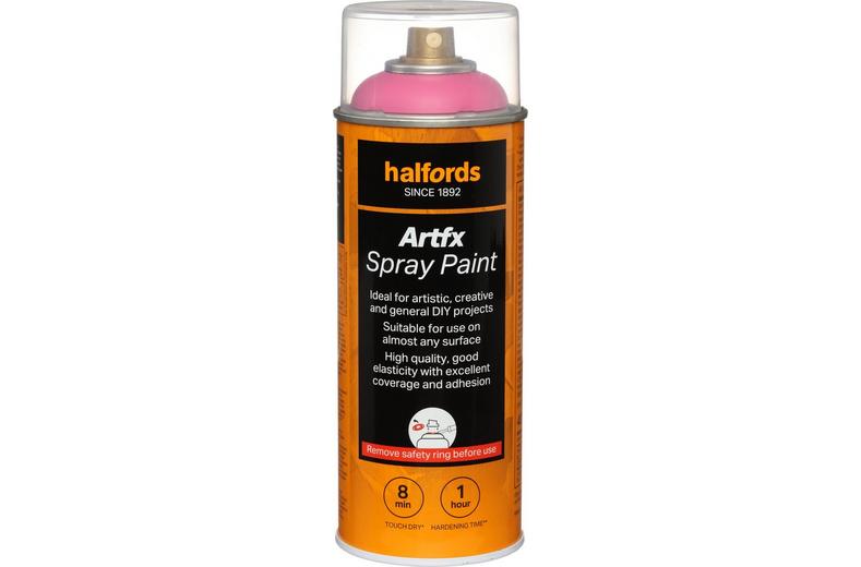 Halfords Artfx 400ml Shocking Pink Halfords Artfx 400ml Shocking Pink