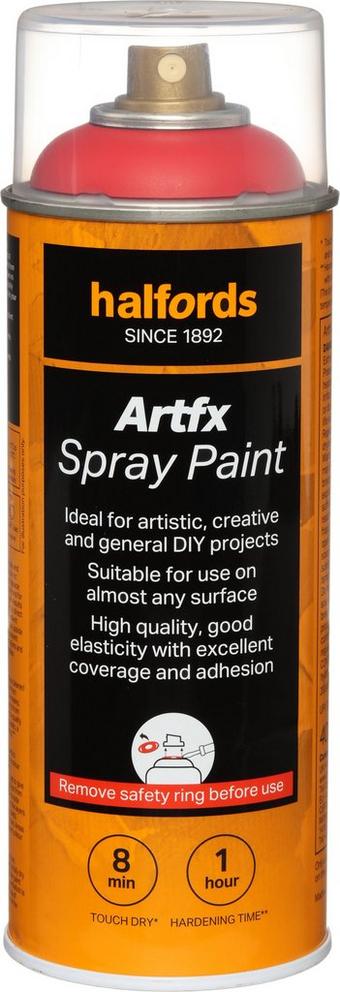 Halfords Artfx Paint 400ml Red