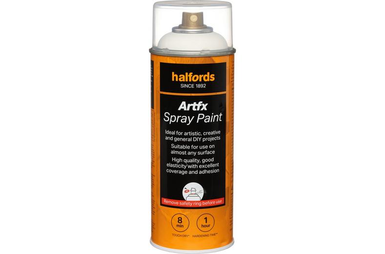 Halfords Artfx Paint 400ml White Halfords Artfx Paint 400ml White