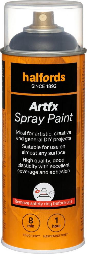 Halfords Artfx Paint 400ml Black