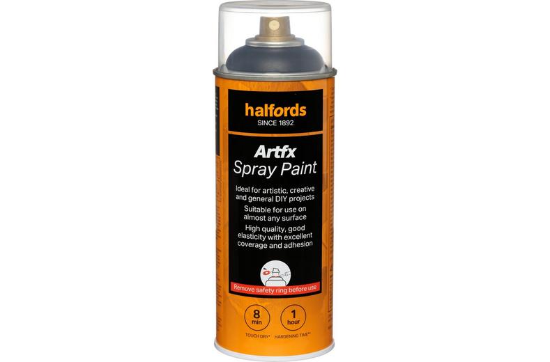 Halfords Artfx Paint 400ml Black Halfords Artfx Paint 400ml Black