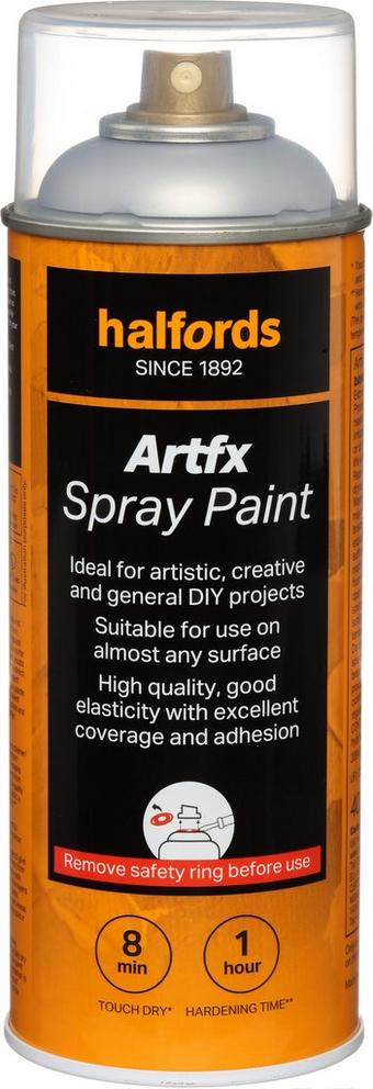 Halfords Artfx Paint 400ml Chrome
