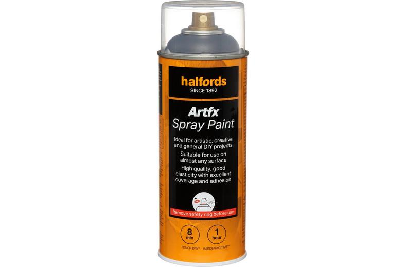 Halfords Artfx Paint 400ml Grey Halfords Artfx Paint 400ml Grey