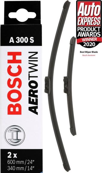 Bosch A300S Wiper Blades - Front Pair