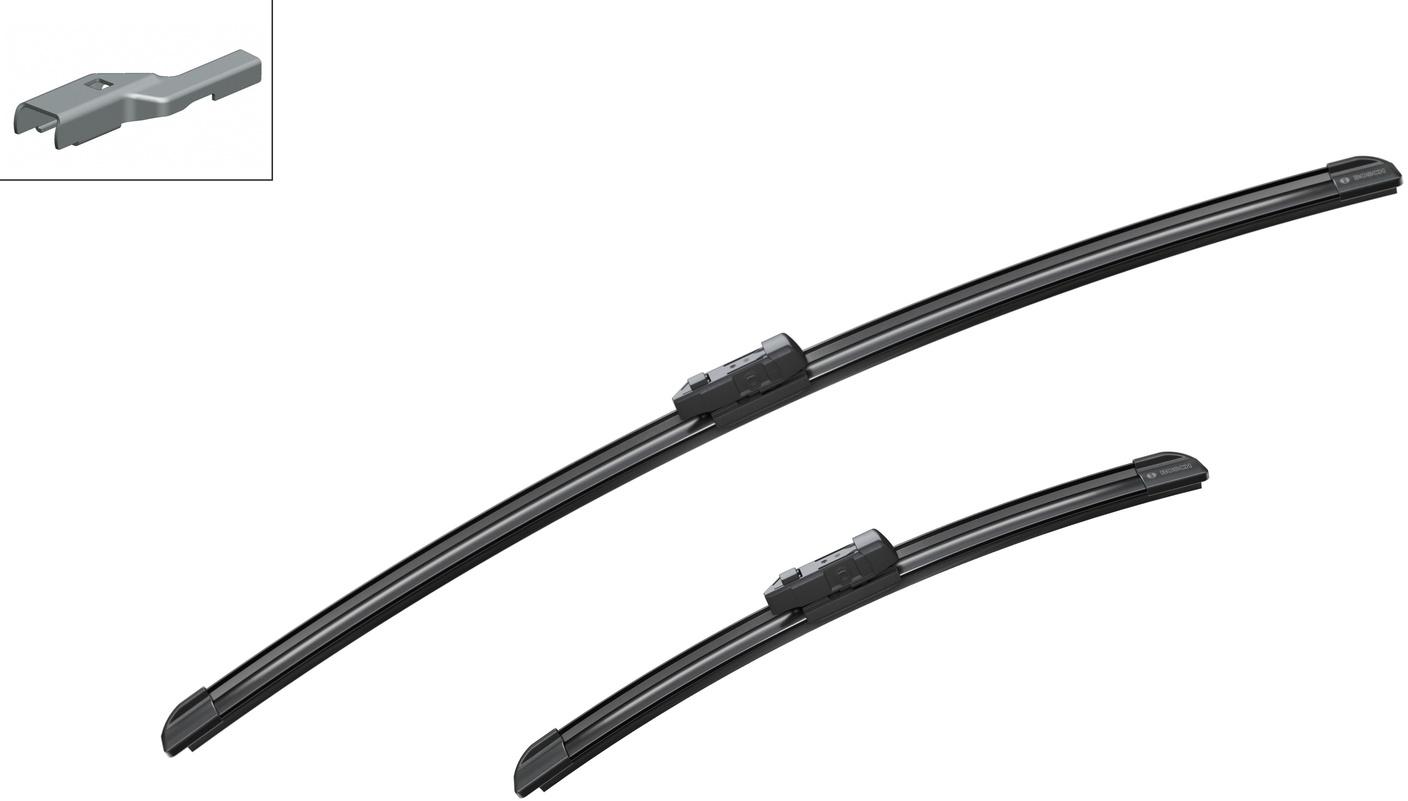 Bosch A300S Wiper Blades - Front Pair