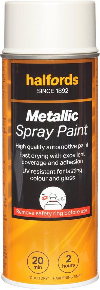 Halfords M0-010 Pearl Metallic Car Spray Paint - 400ml