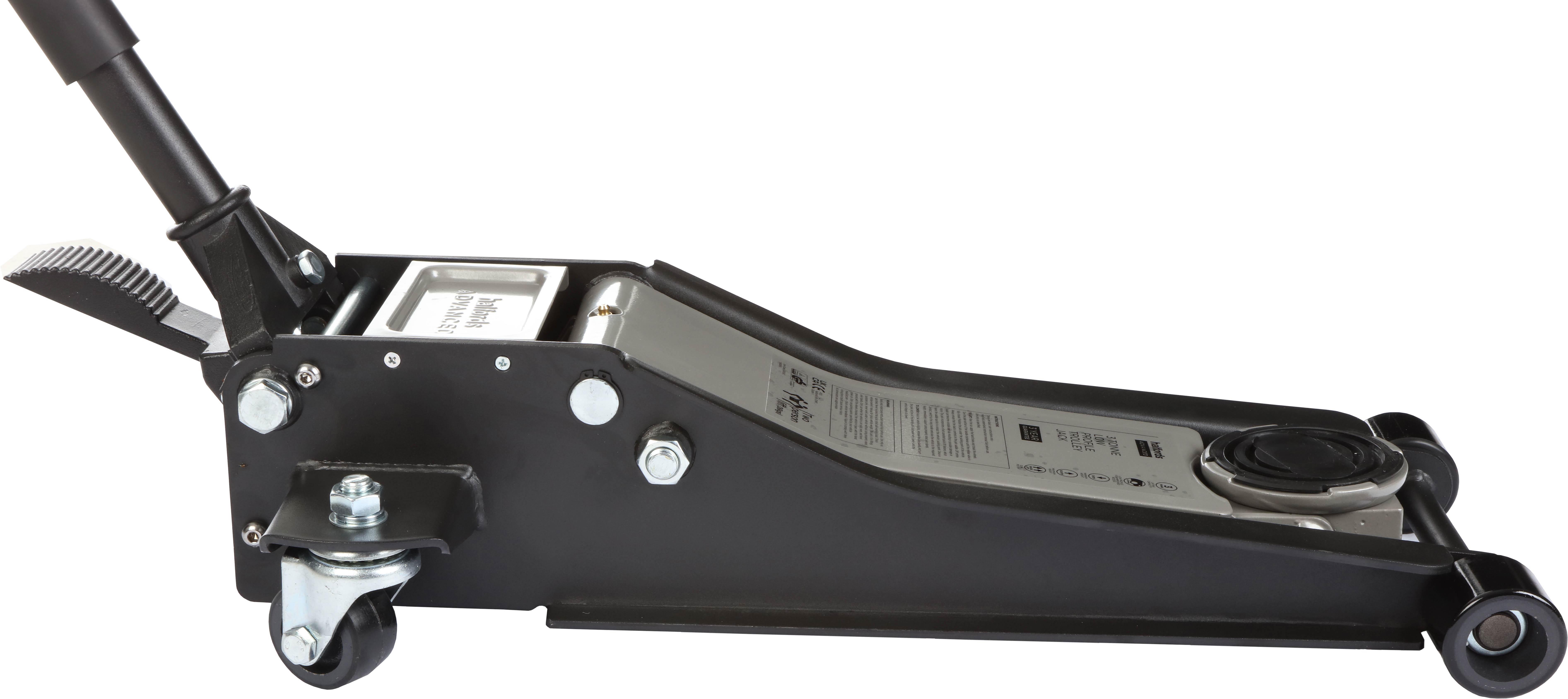 Halfords Advanced 3 Tonne Low Profile Trolley Jack