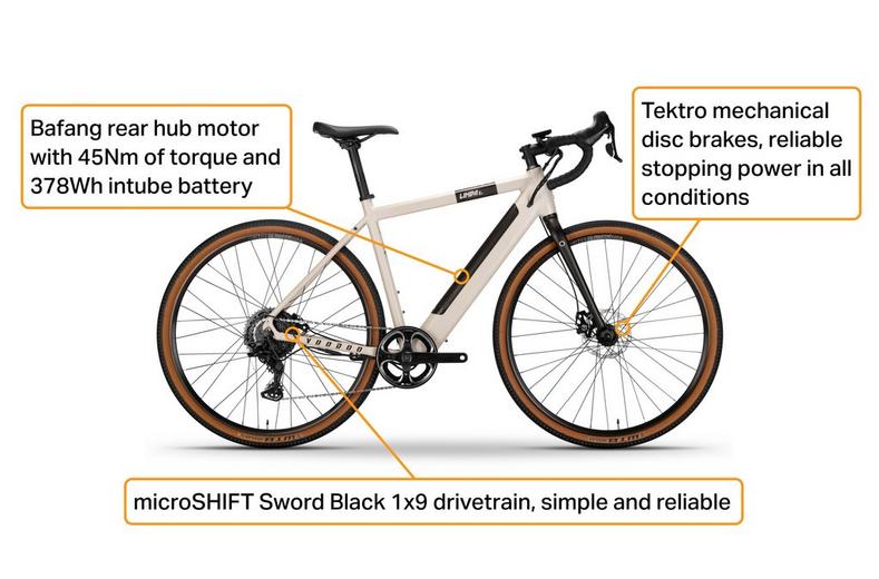 Voodoo Limba-E Electric Adventure Bike - S, M, L, XL Frames Voodoo Limba-E Electric Adventure Bike - S, M, L, XL Frames