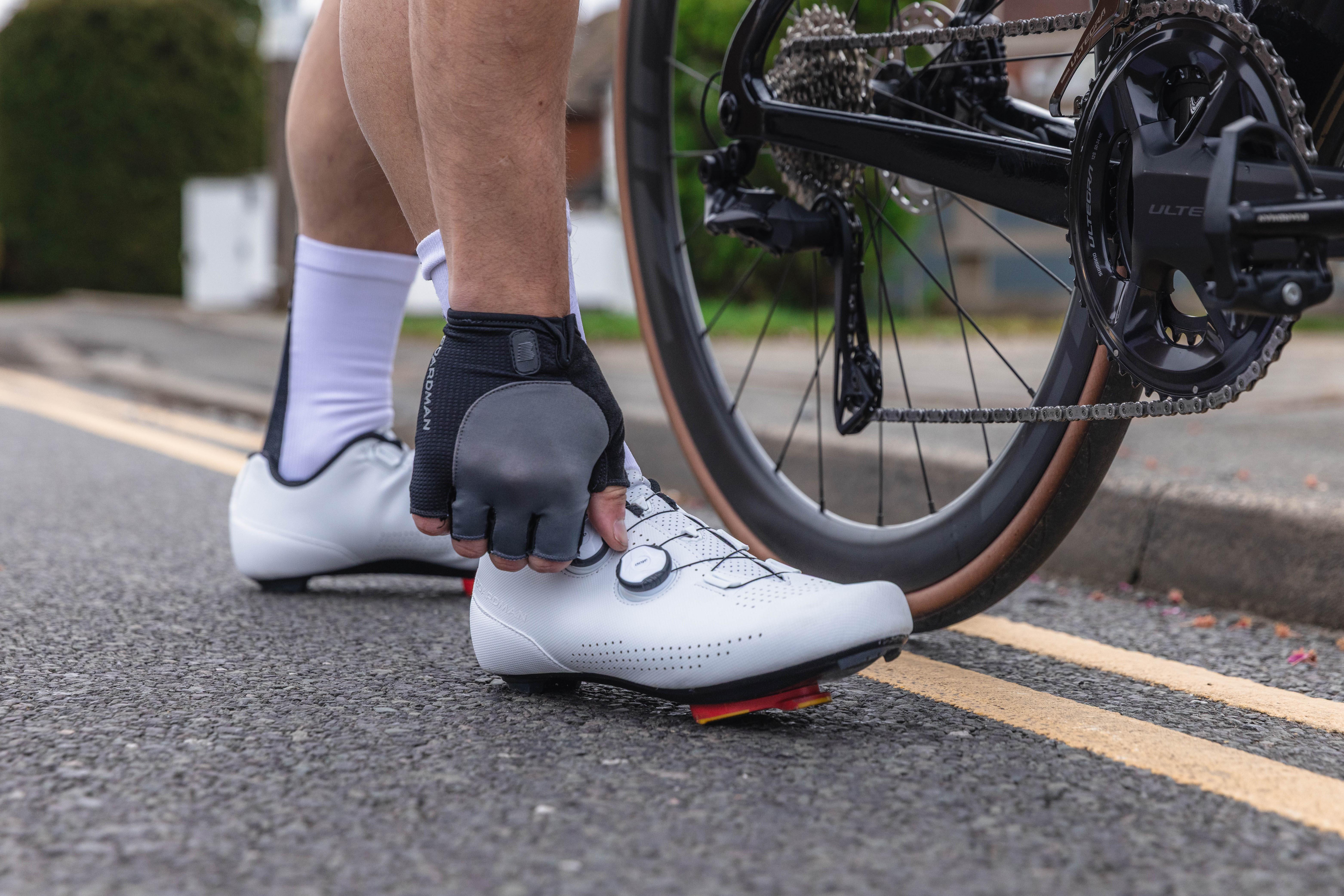 Boardman Carbon Cycling Shoe, White