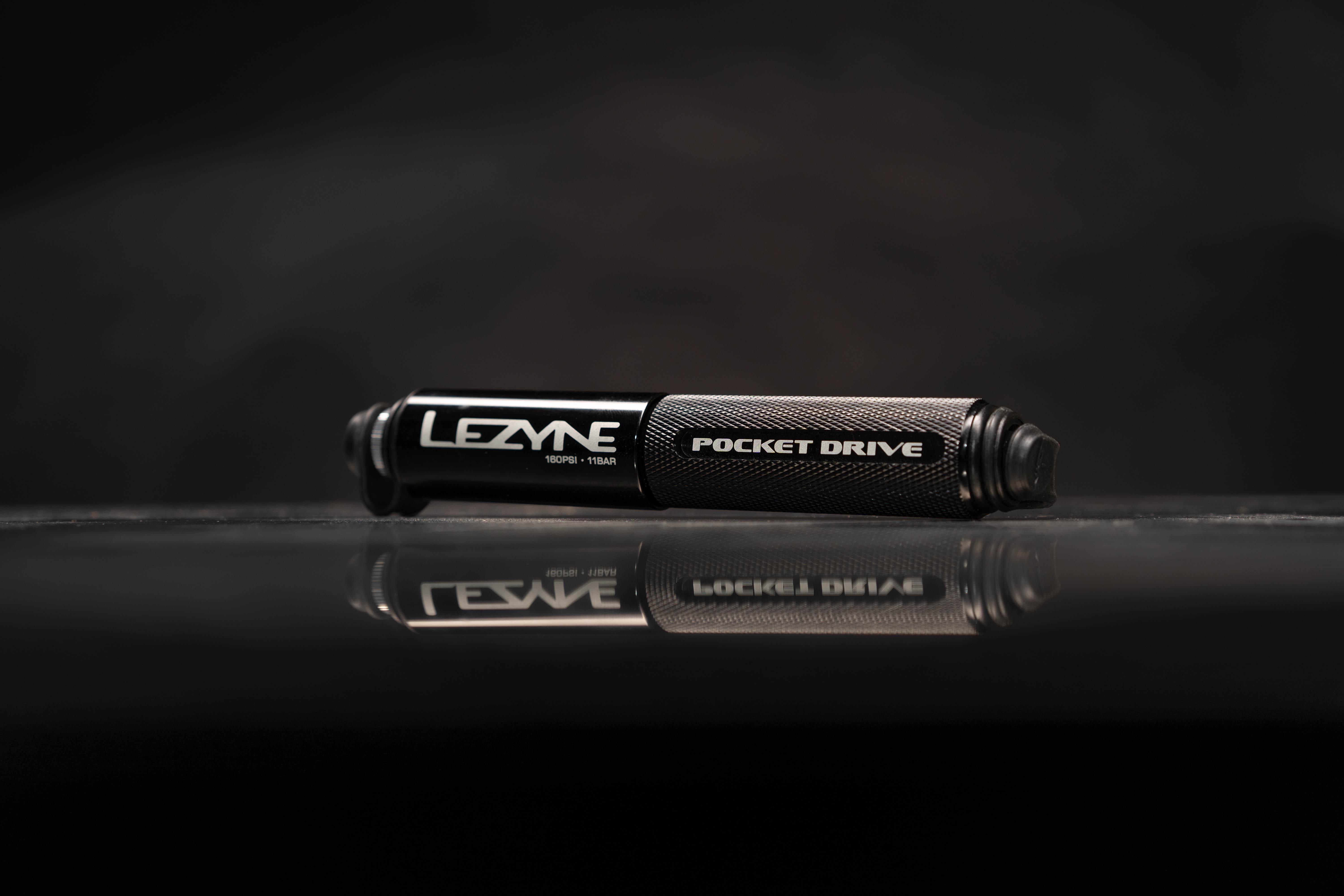 Lezyne Pocket Drive HP Hand Pump Loaded