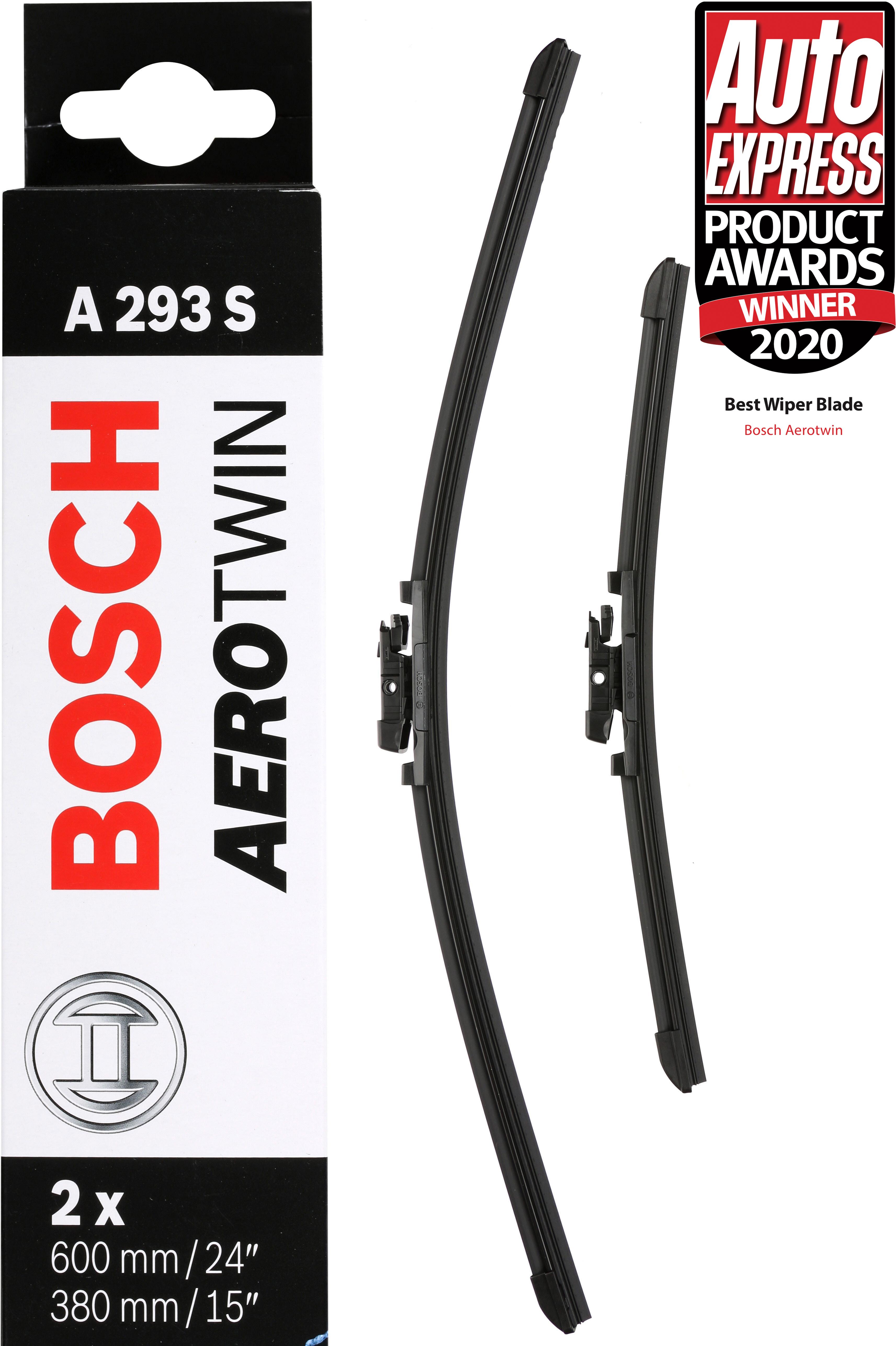Bosch A293S Wiper Blades - Front Pair
