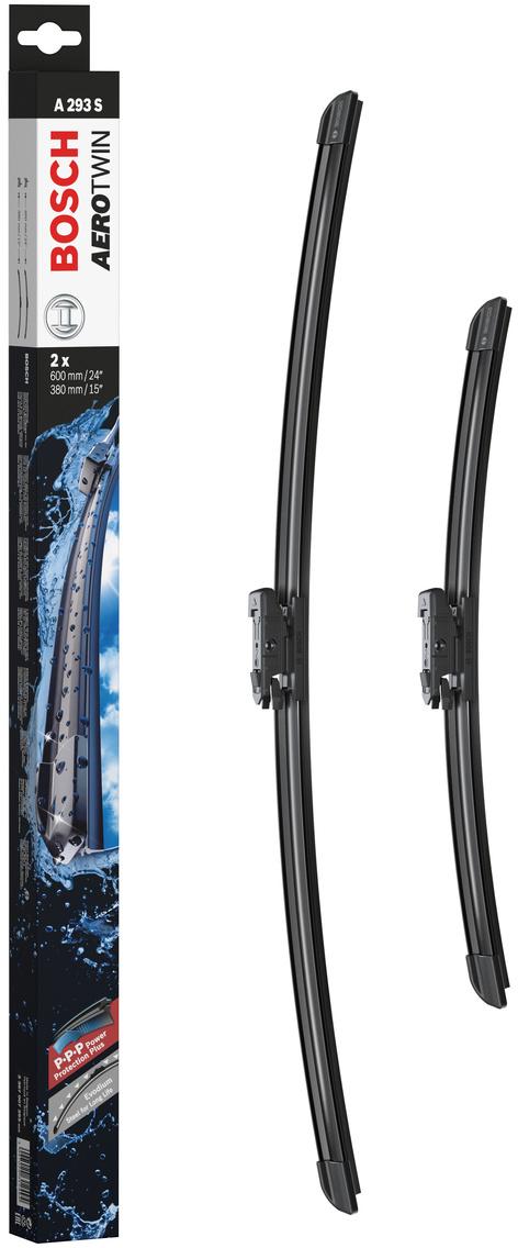 Bosch A293S Wiper Blades - Front Pair