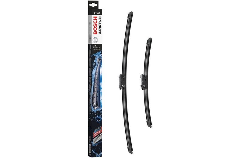 Bosch A293S Wiper Blades - Front Pair Bosch A293S Wiper Blades - Front Pair