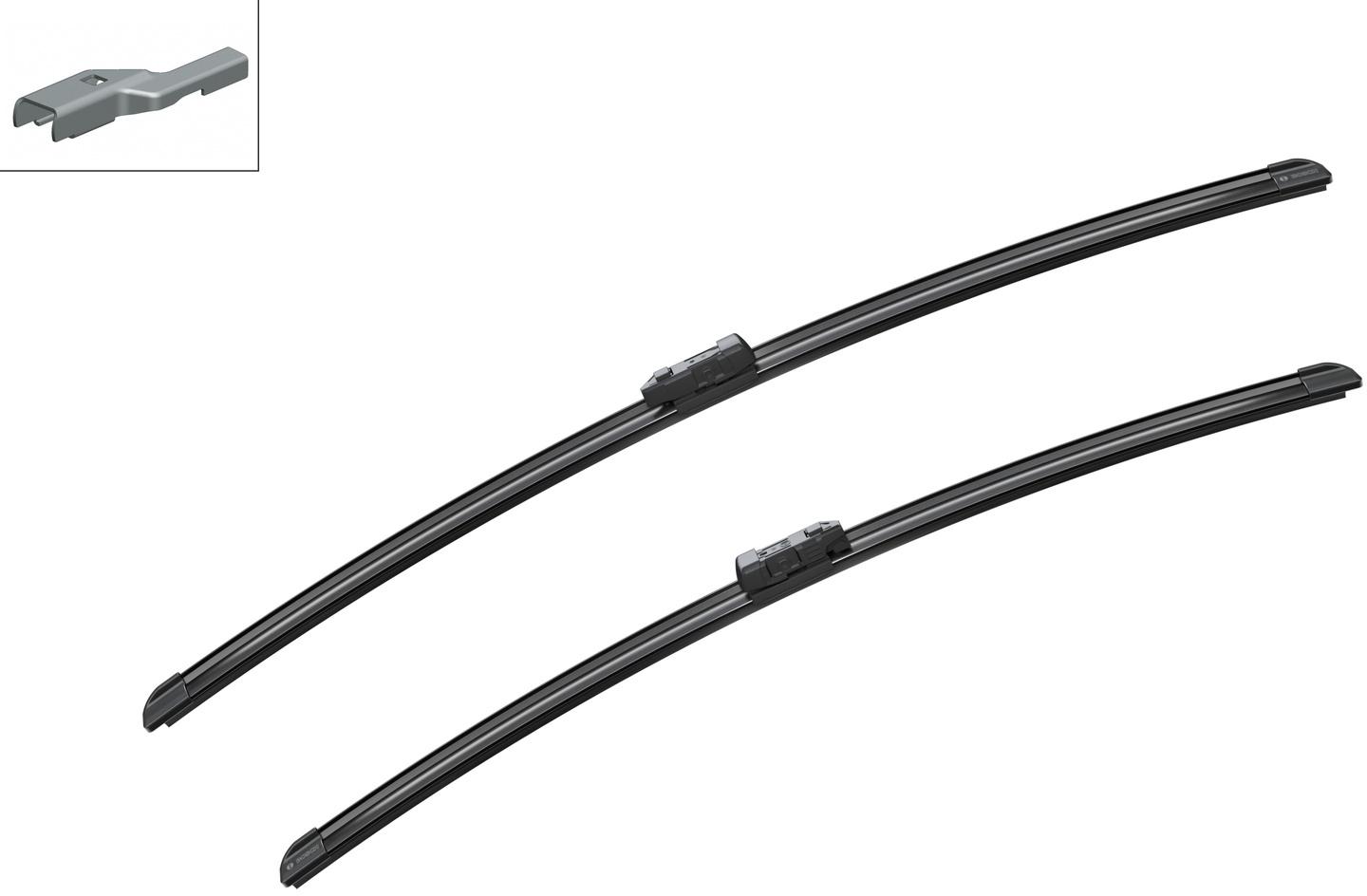 Bosch A585S Wiper Blades - Front Pair