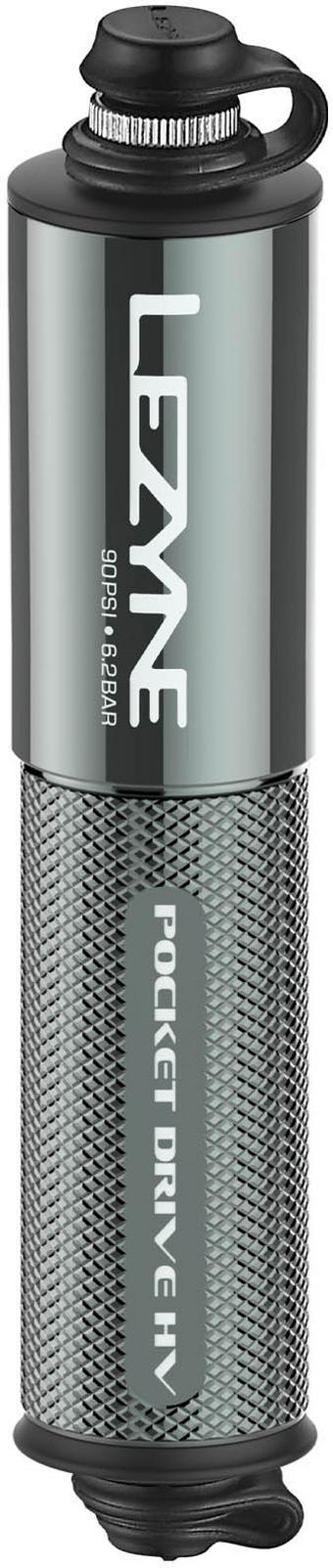 Lezyne Pocket Drive High Volume Hand Pump, Grey