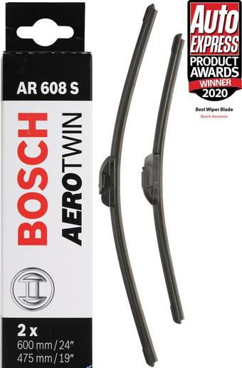 Bosch AR608S Wiper Blade - Front Pair