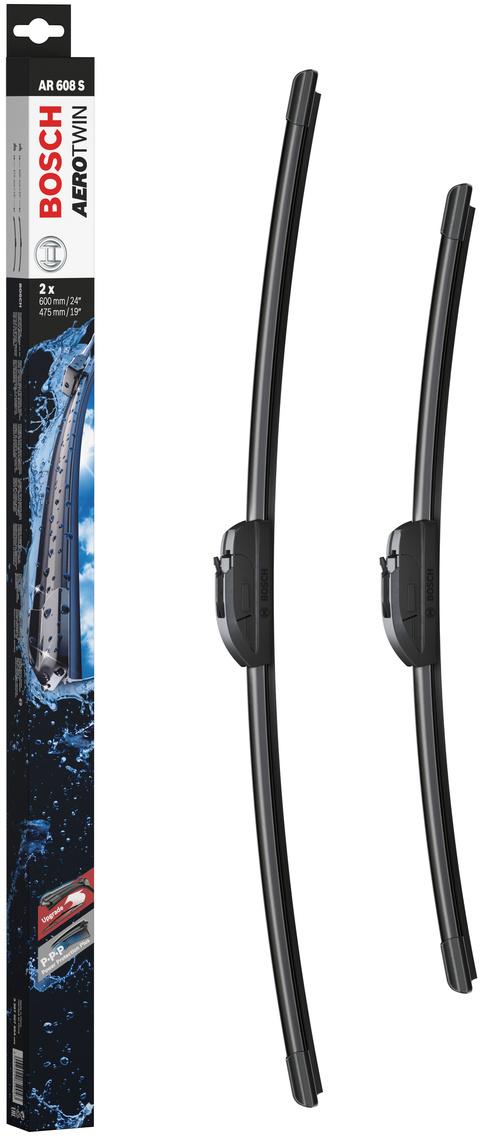 Bosch AR608S Wiper Blade - Front Pair