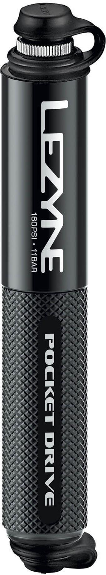Lezyne Pocket Drive HP Hand Pump, Black