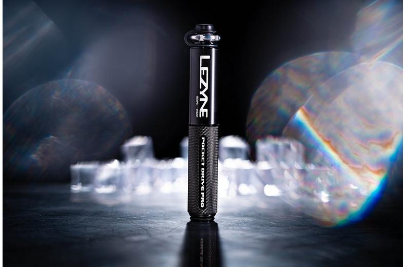 Lezyne Pocket Drive Pro HP Hand Pump, Matt Black Lezyne Pocket Drive Pro HP Hand Pump, Matt Black