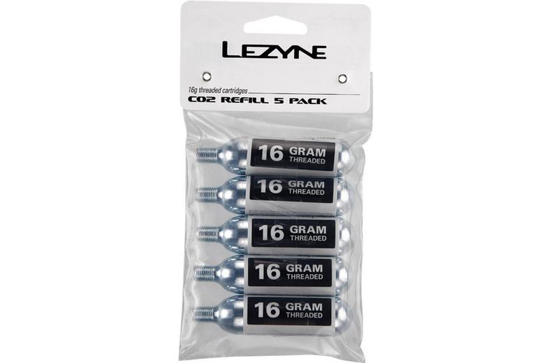 Lezyne CO2 Cartridges x 5, 20g Lezyne CO2 Cartridges x 5, 20g
