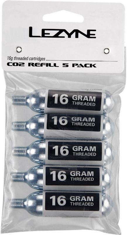 Halfords Lezyne CO2 Cartridges x 5, 16g | Extra 8% off for BC Members